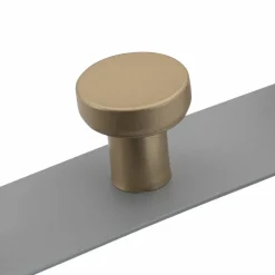 Elle Décor Gray 3 Hook Over the Door Hook