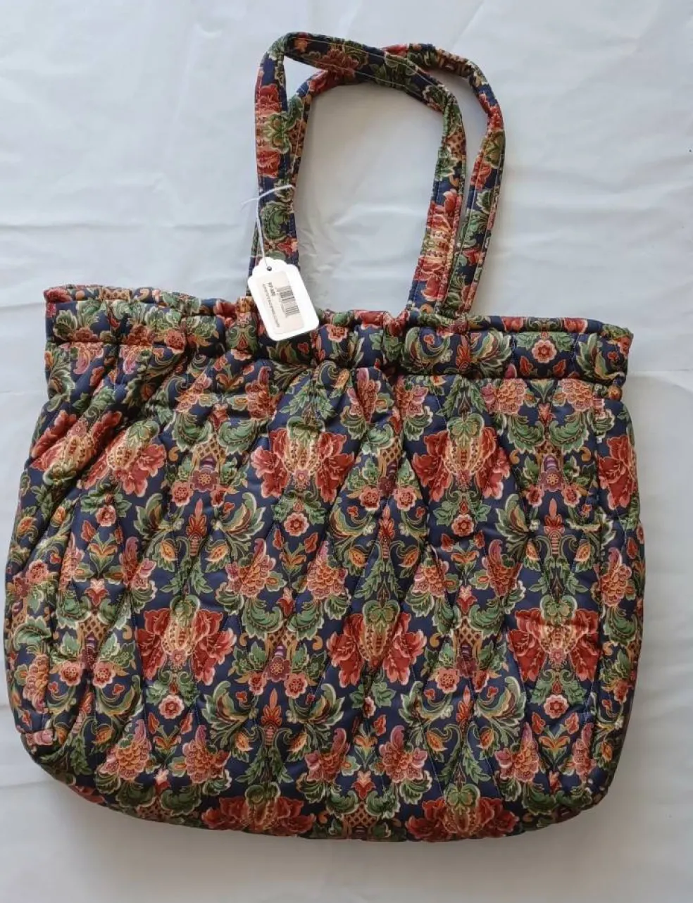 Ellen Originals Super Tote Bag Spring Closure