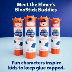 Elmer's® BlooStick Buddies™ Glue Sticks, 4ct.