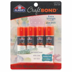 Elmer's Craft Bond Extra Strength Glue Sticks, Pkg of 4, 0.21 oz
