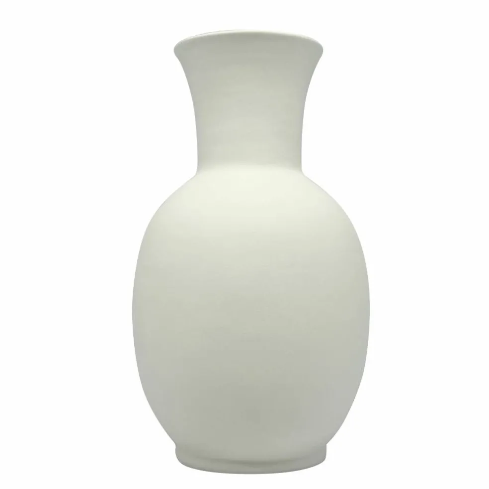 8" Embossed Floral DIY Ceramic Vase by Make Market®
