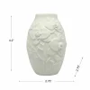 4.25" Embossed Orchid DIY Ceramic Bud Vase by Make Market®