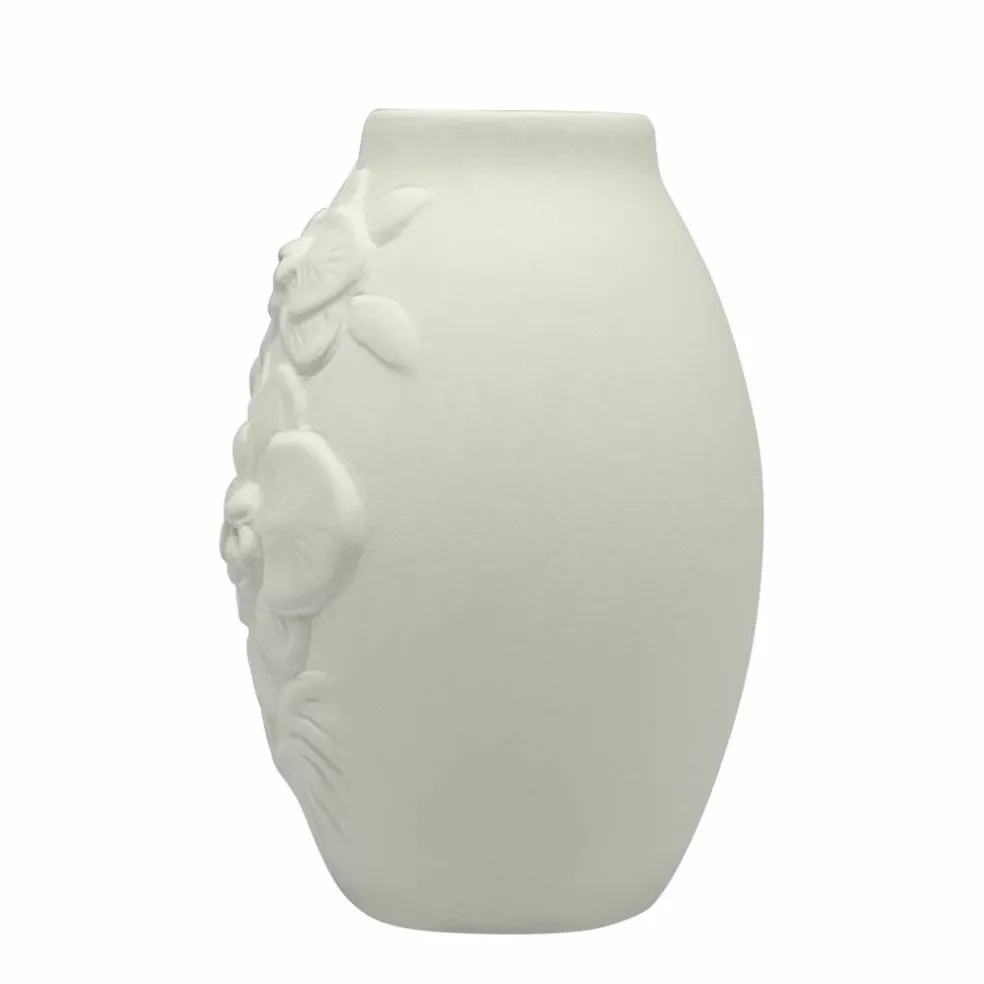 4.25" Embossed Orchid DIY Ceramic Bud Vase by Make Market®