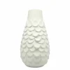 8" Embossed Scale DIY Ceramic Vase by Make Market®
