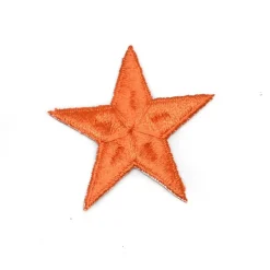 Embroidered Iron On Star Patch Applique for Clothing Bags and DIY Crafts