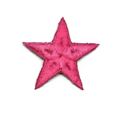 Embroidered Iron On Star Patch Applique for Clothing Bags and DIY Crafts