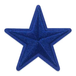 Embroidered Star Iron-On & Adhesive Patch by Make Market®
