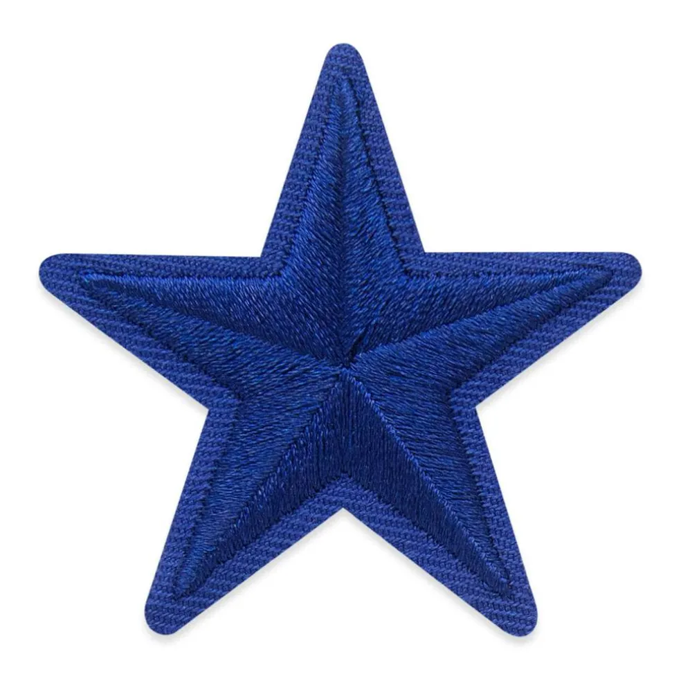 Embroidered Star Iron-On & Adhesive Patch by Make Market®