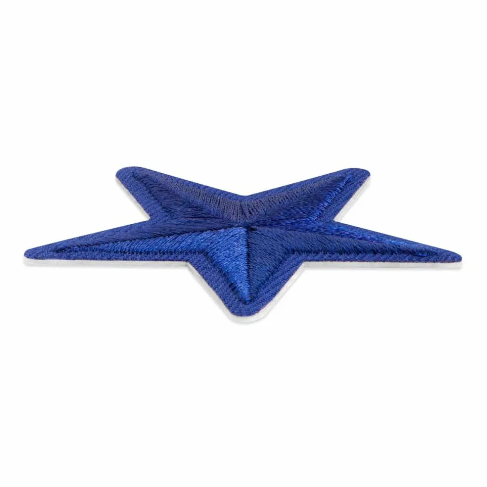 Embroidered Star Iron-On & Adhesive Patch by Make Market®