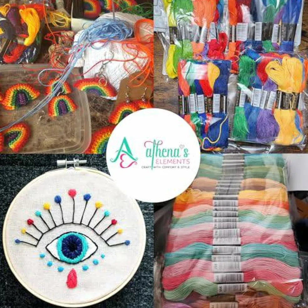 Embroidery Floss | Rainbow Thread for Embroidery, Cross Stitch Thread, Crafting Arts Embroidery Strings Bulk(200 Colors)