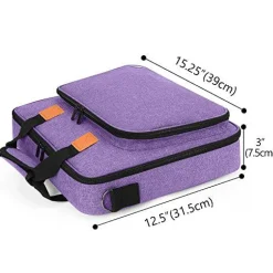Embroidery Project Bag, Embroidery Kits Storage Bag (Bag Only), Purple