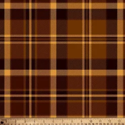 English Plaid Flannel Fabric | By The Yard | Sewing and Crafting | 42 inches wide