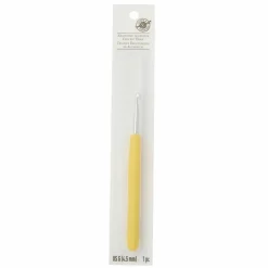 Ergonomic Aluminum Crochet Hook by Loops & Threads®