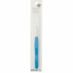 Ergonomic Aluminum Crochet Hook by Loops & Threads®