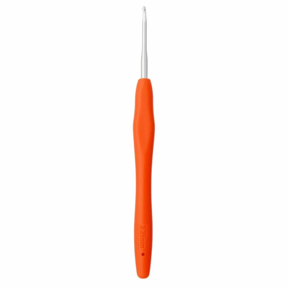 Ergonomic Aluminum Crochet Hook by Loops & Threads®