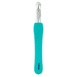 Ergonomic Aluminum Crochet Hook by Loops & Threads®
