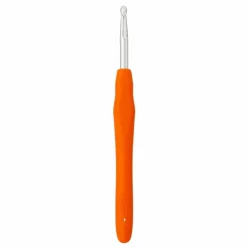 Ergonomic Aluminum Crochet Hook by Loops & Threads®