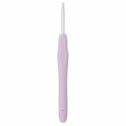 Ergonomic Aluminum Crochet Hook by Loops & Threads®