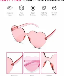 4E's Novelty 2 Sets White Cowgirl Hat with Pink Star, Brim Sequins and Light Pink Heart Sunglasses - Sparkly Cowgirl Hat Perfect Cowgirl Costume for Girls