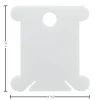 Essentials by Leisure Arts  Floss Bobbins Plastic Bulk 25pcw/rubber band