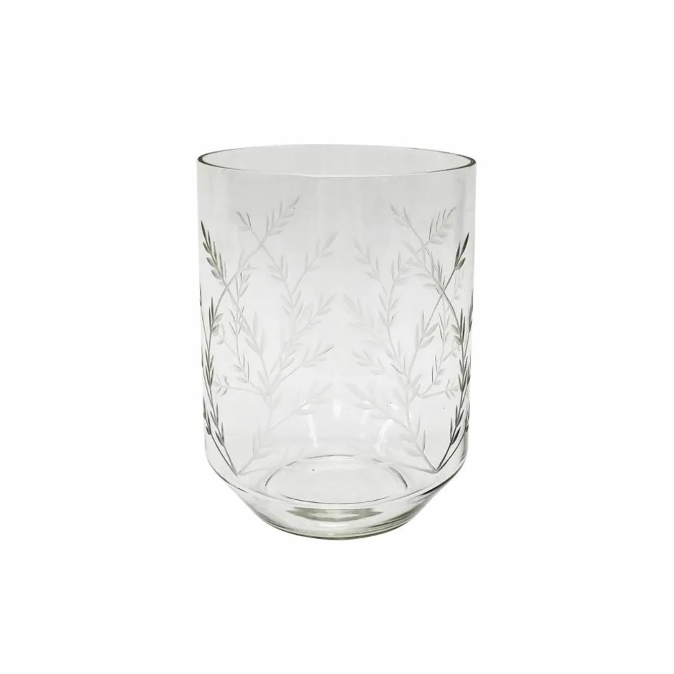 Etched Glass Vase by Ashland®