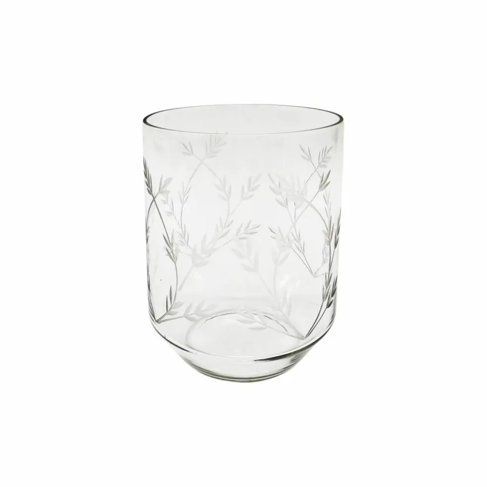 Etched Glass Vase by Ashland®