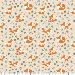 Eugene Textiles Baby Fox Flannel