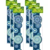Eureka® Blue Harmony Mandala Extra Wide Deco Trim Borders, 222ft.
