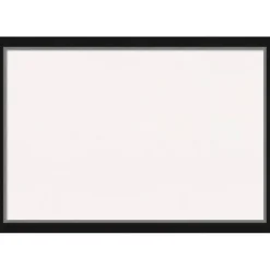 Eva Narrow Framed Corkboard, White Cork
