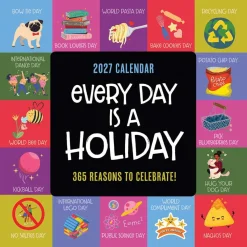 2027 Every Day's A Holiday Mini Calendar