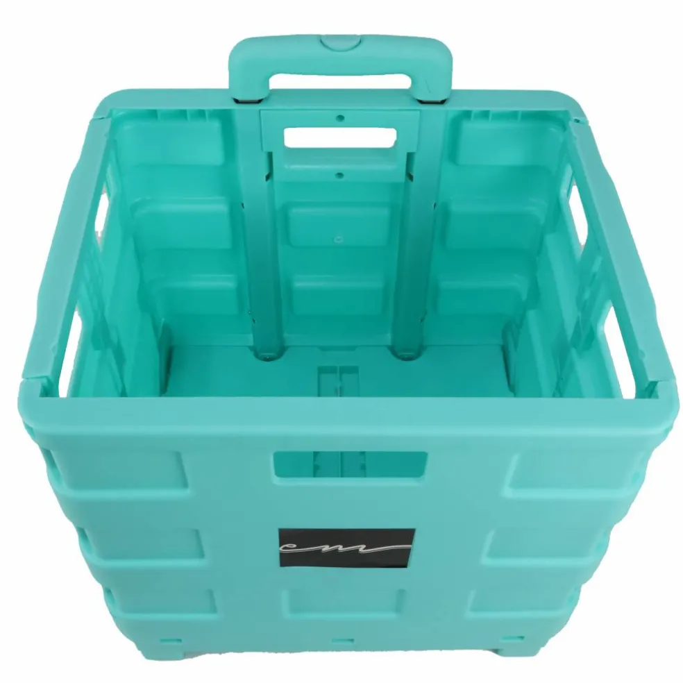 Everything Mary Collapsible Rolling Cart with Lid