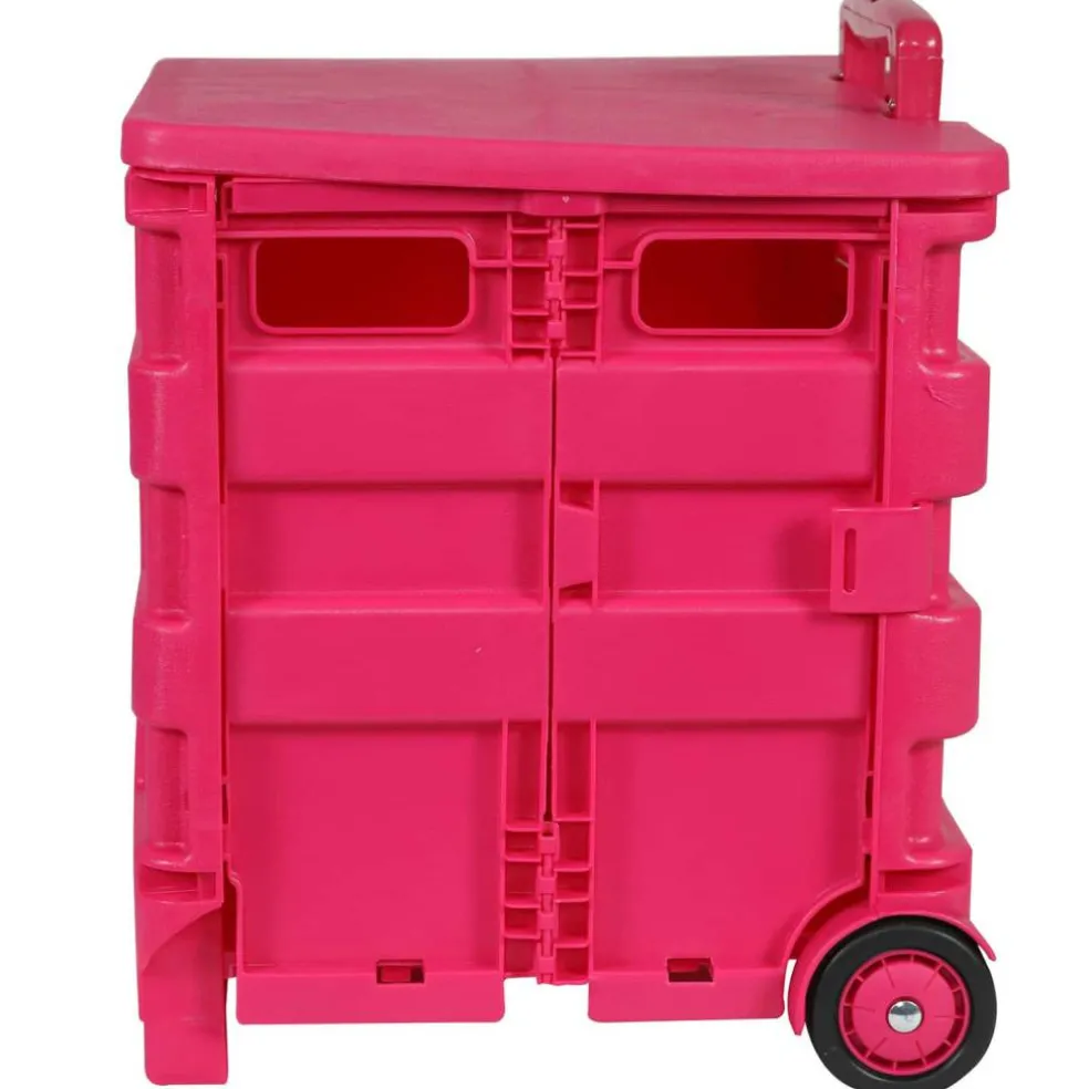 Everything Mary Collapsible Rolling Cart with Lid