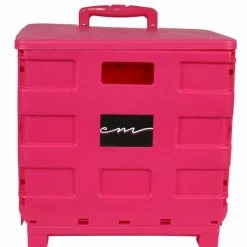Everything Mary Collapsible Rolling Cart with Lid