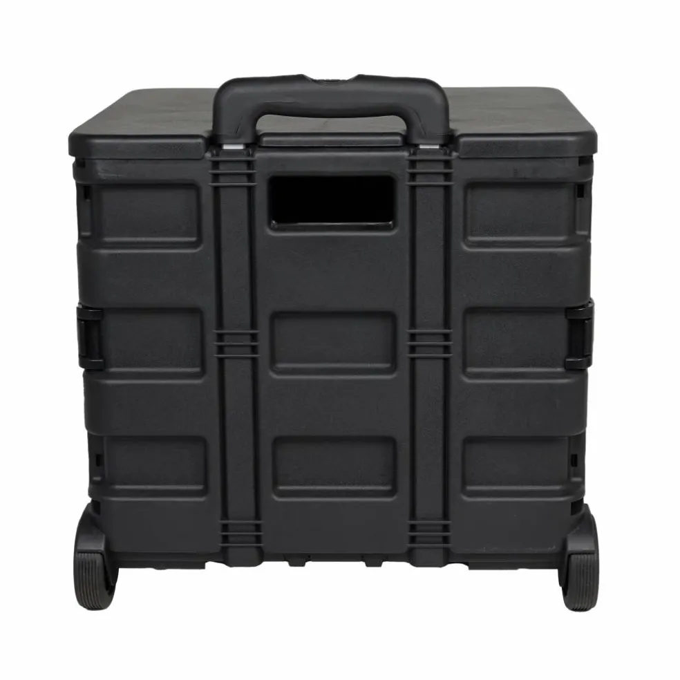Everything Mary Collapsible Rolling Cart with Lid