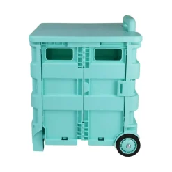 Everything Mary Collapsible Rolling Cart with Lid