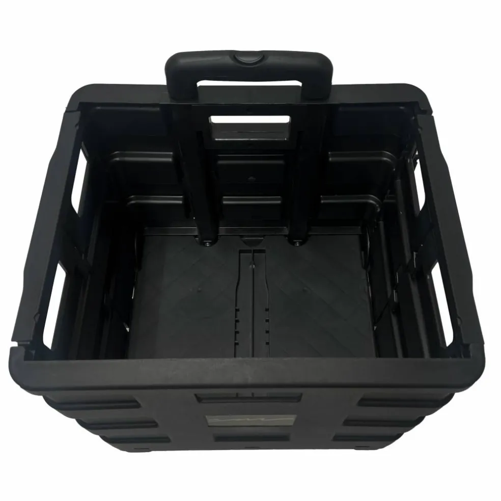 Everything Mary Collapsible Rolling Cart with Lid