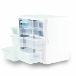 Everything Mary 12-Drawer Plastic Craft Storage Organizer