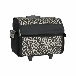 Everything Mary Leopard Sewing Machine Tote