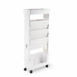Everything Mary Slim 5-Tier Rolling Organizer Cart