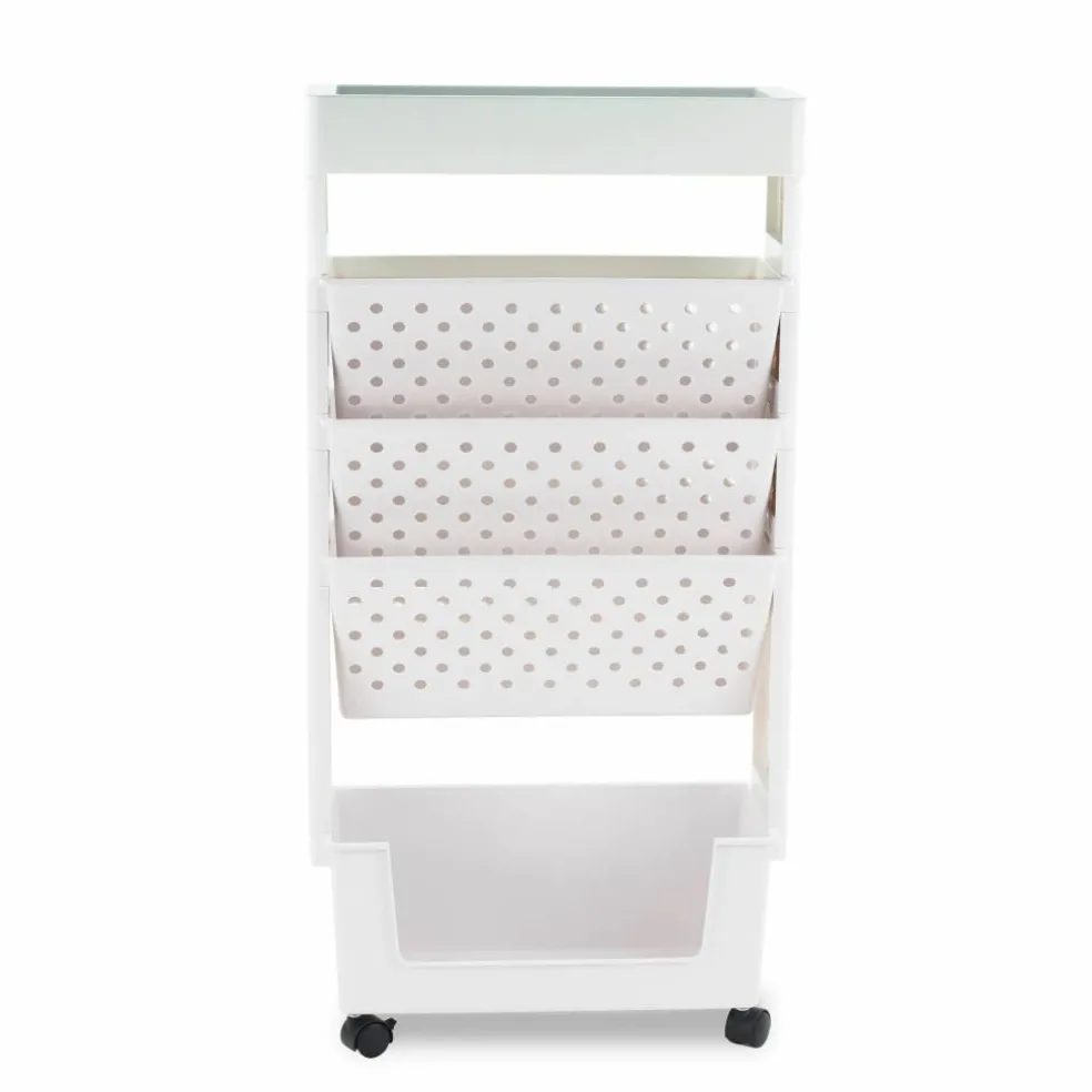 Everything Mary Slim 5-Tier Rolling Organizer Cart
