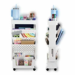 Everything Mary Slim 5-Tier Rolling Organizer Cart