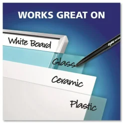 EXPO Vis-A-Vis Fine Bullet Tip Wet Erase Marker - Assorted Colors (4/Set)