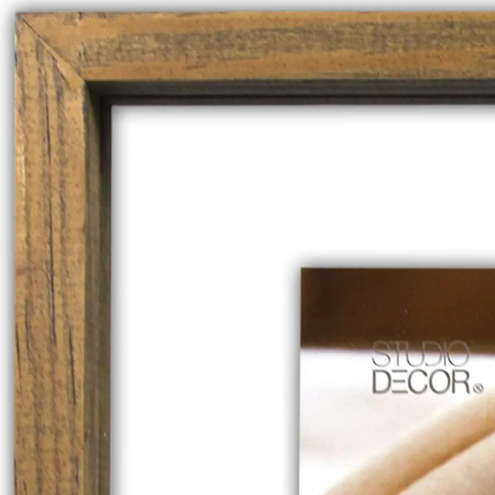 Expressions™ Brown Linear Wood Float Frame by Studio Décor®