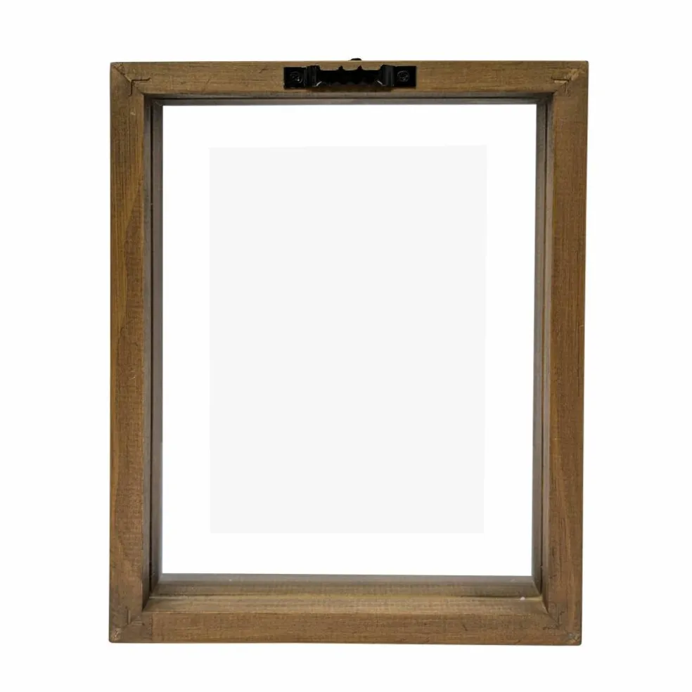 Expressions™ Brown Linear Wood Float Frame by Studio Décor®