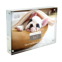 Expressions™ Clear Acrylic Block Frame by Studio Décor®