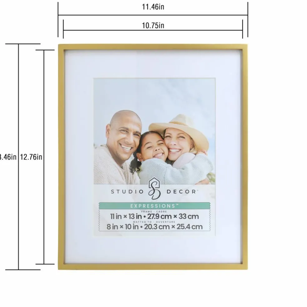 Expressions™ Gold Sydney Frame with Mat by Studio Décor®
