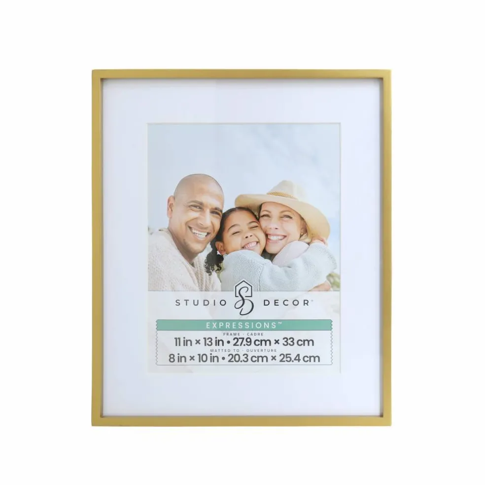 Expressions™ Gold Sydney Frame with Mat by Studio Décor®