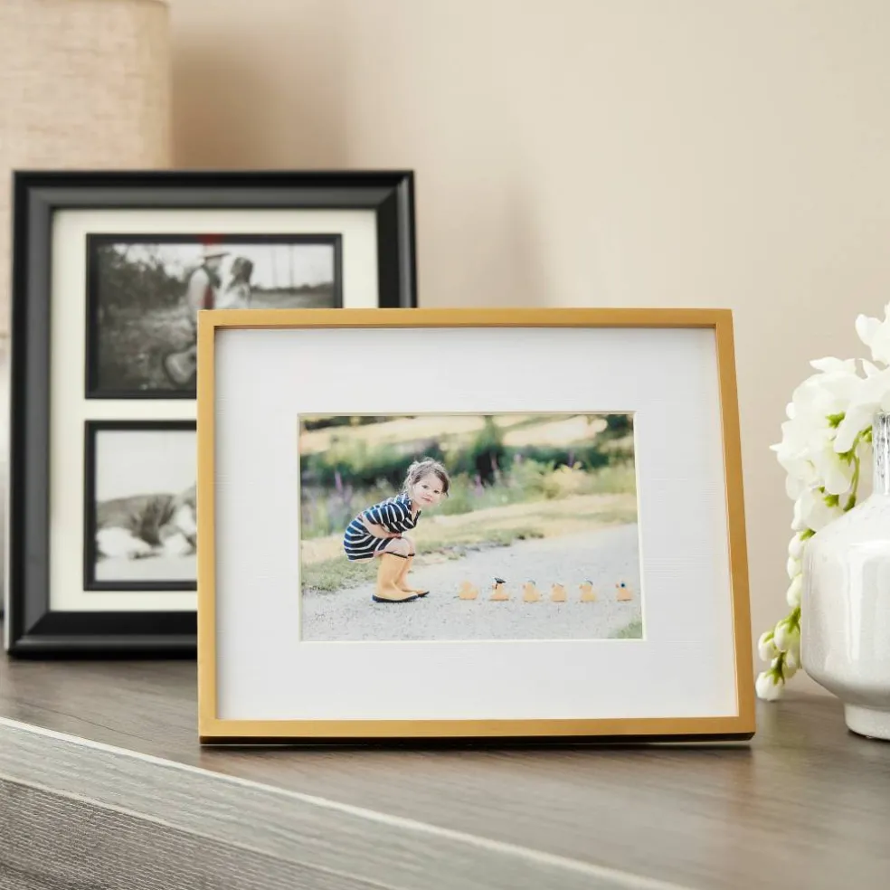 Expressions™ Gold Sydney Frame with Mat by Studio Décor®