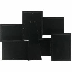 Expressions™ 6 Opening Black Collage Frame by Studio Décor®