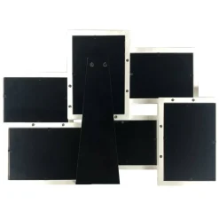 Expressions™ 6 Opening White Collage Frame by Studio Décor®